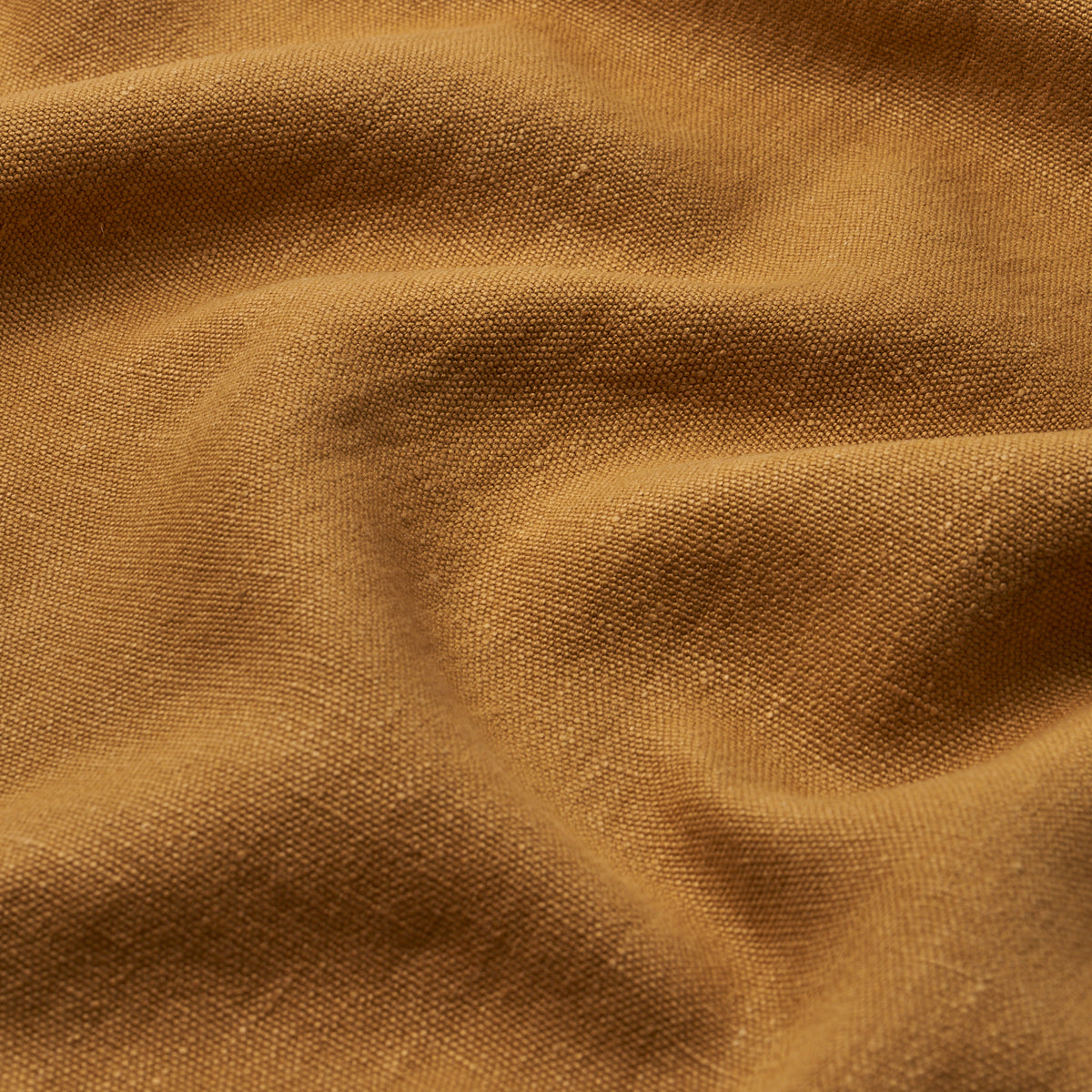 Schumacher 84905 JUMI STONEWASHED LINEN in OCHRE Fabric - PE