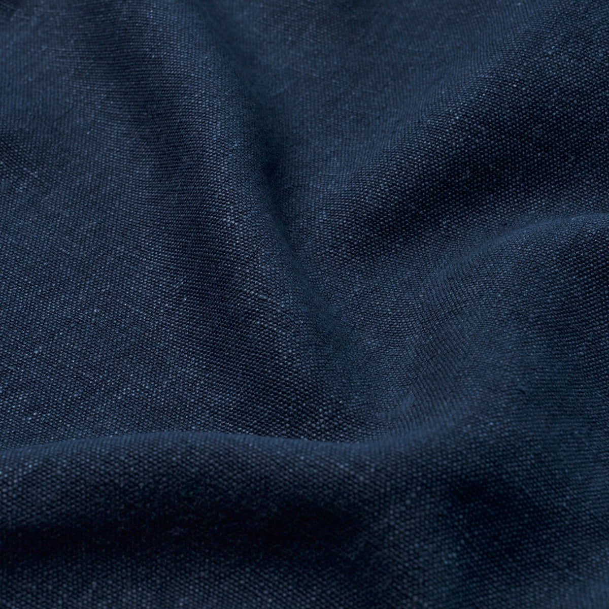 Schumacher 84910 JUMI STONEWASHED LINEN in NAVY Fabric - PER