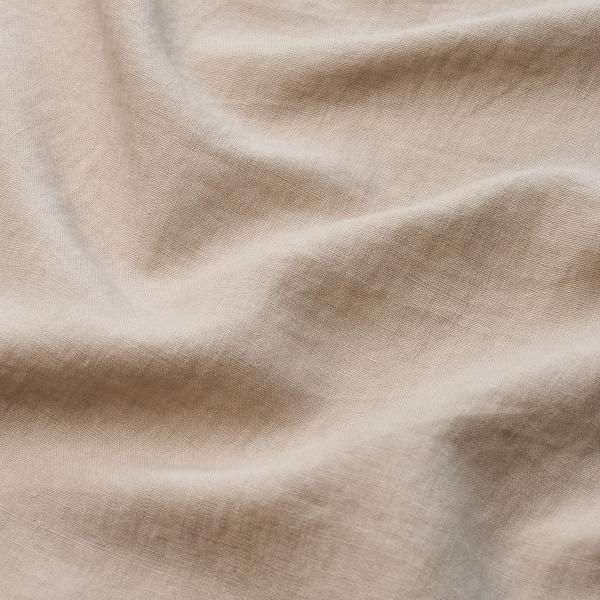 Schumacher 84930 LESLIE STONEWASHED SHEER in TAUPE Fabric -
