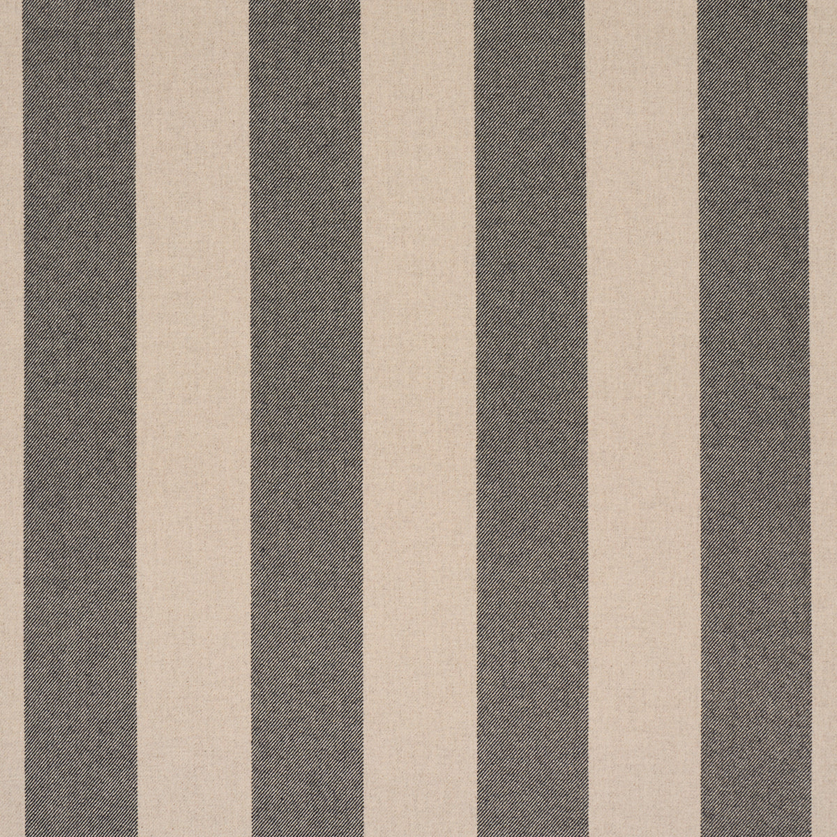 Schumacher 85042 HEMLOCK STRIPE in GRAPHITE Fabric - LUXE LO