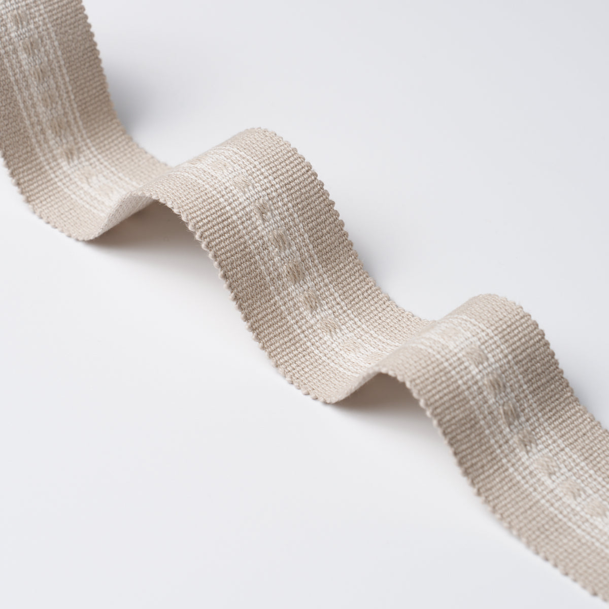 Schumacher 85175 LUBECK TAPE NARROW in NATURAL Trim - PERENN
