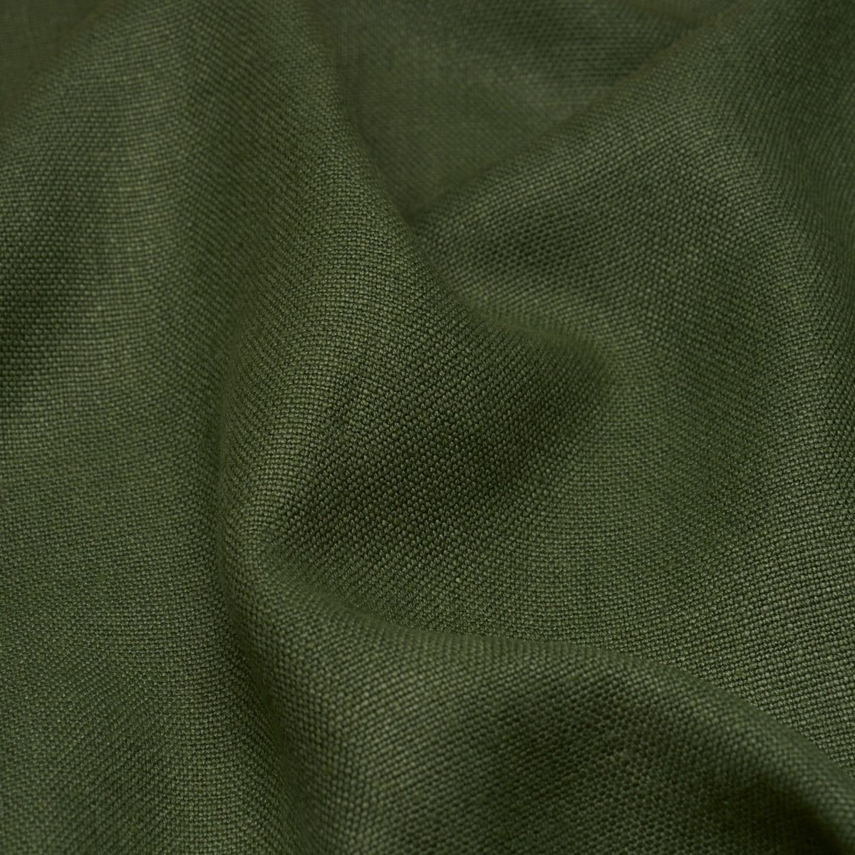 Schumacher 85400 PIET PERFORMANCE LINEN in HUNTER GREEN Fabr