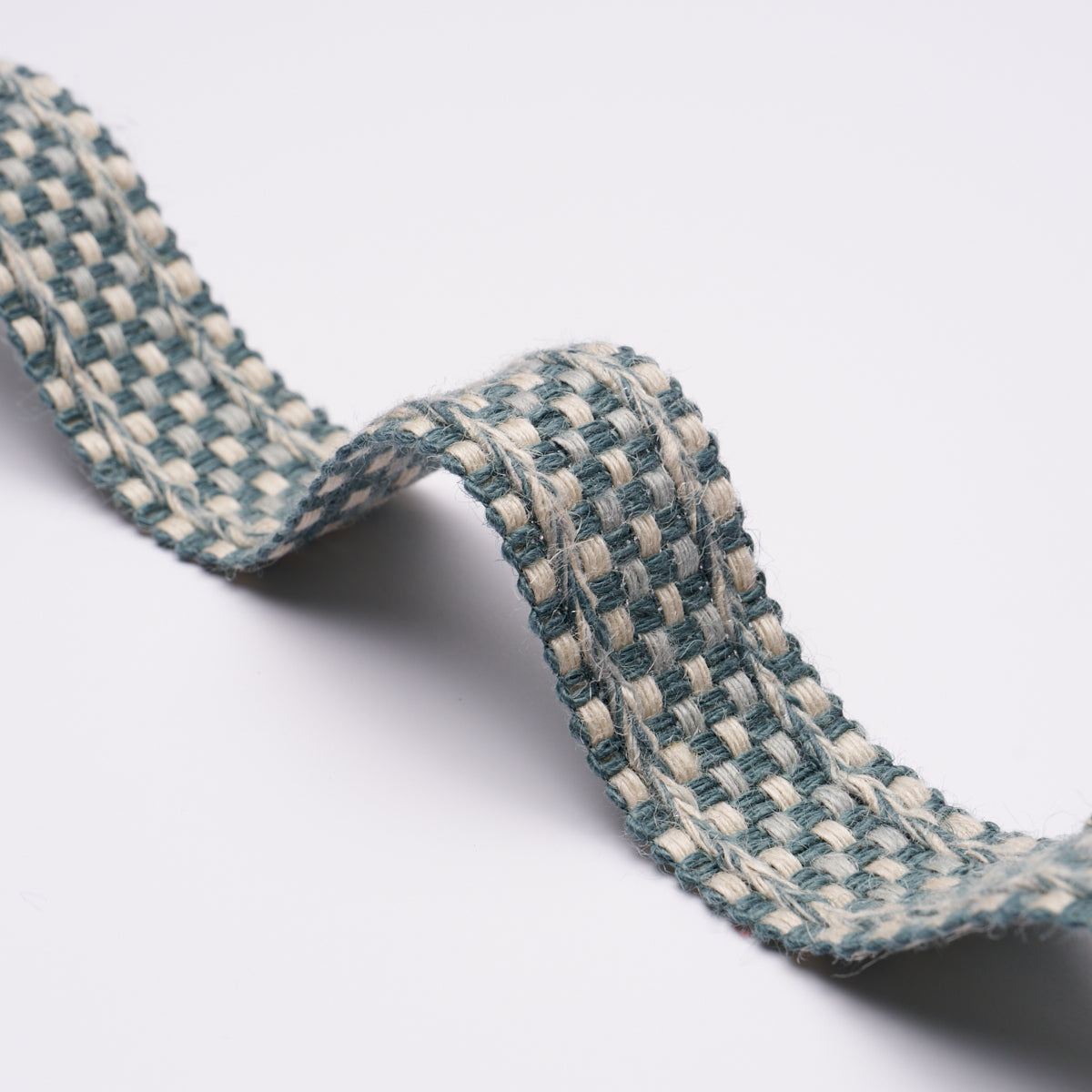 Schumacher 85541 COUNTRY BRAID in TEAL Trim - A COUNTRY LIFE