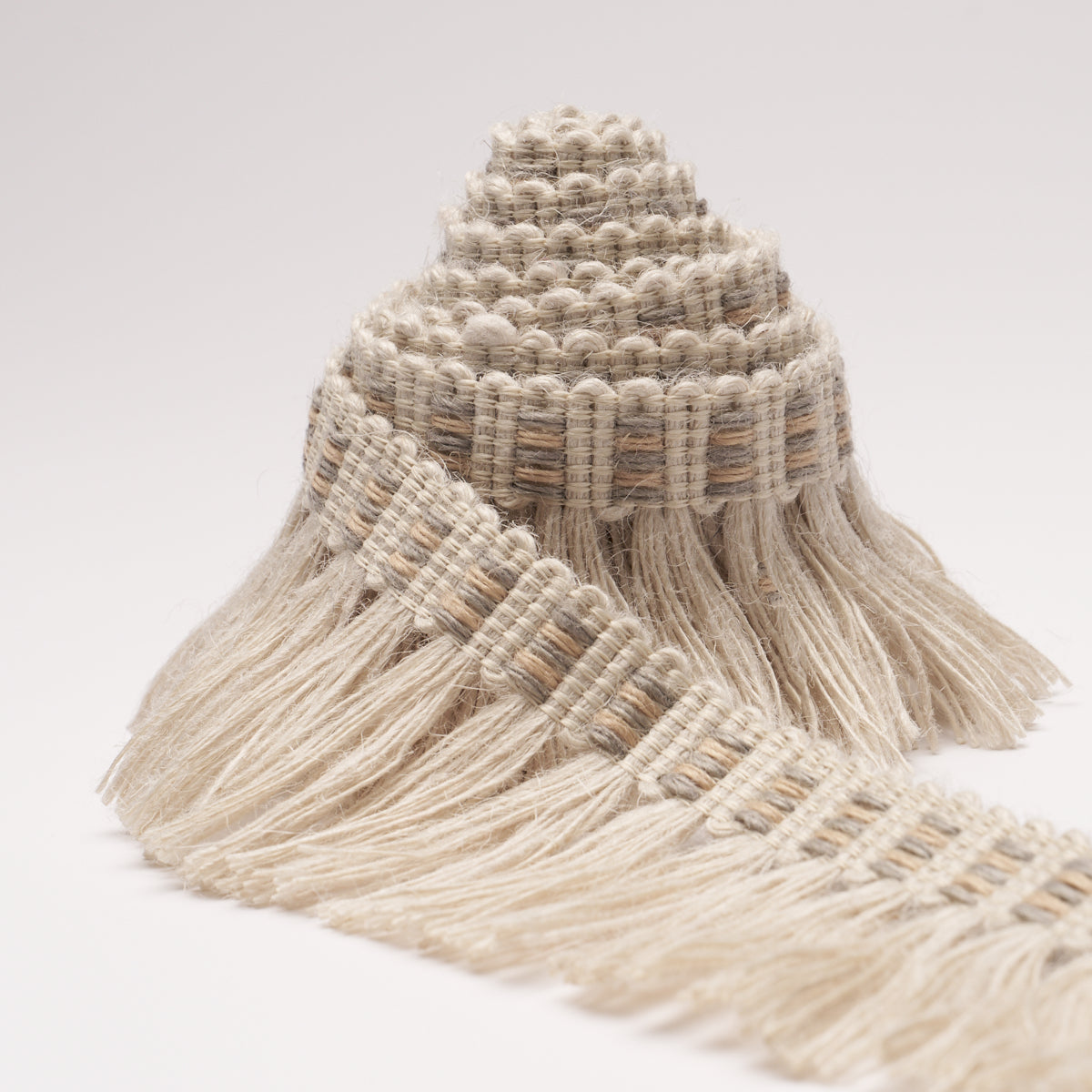 Schumacher 85565 COUNTRY FRINGE in NEUTRAL Trim - A COUNTRY