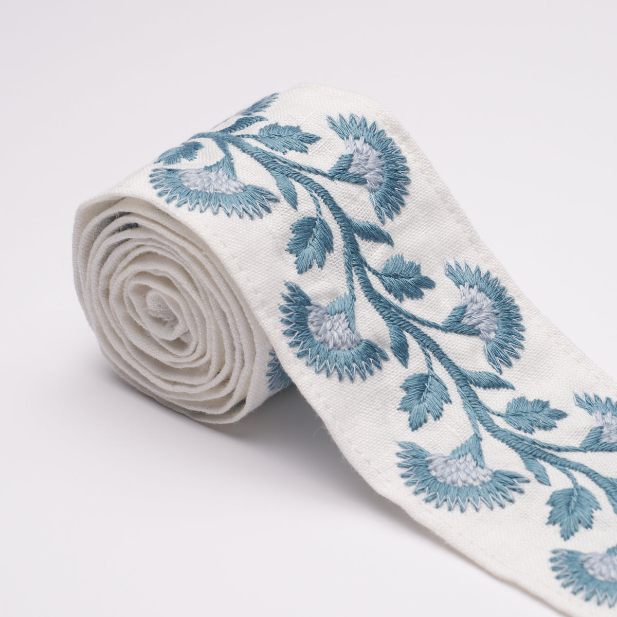 Schumacher 85650 LOTTIE TAPE in SKY Trim - NEW TRADITIONAL