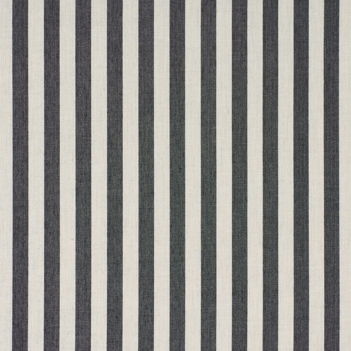 Schumacher 85804 HANSON INDOOR/OUTDOOR STRIPE in BLACK Fabri
