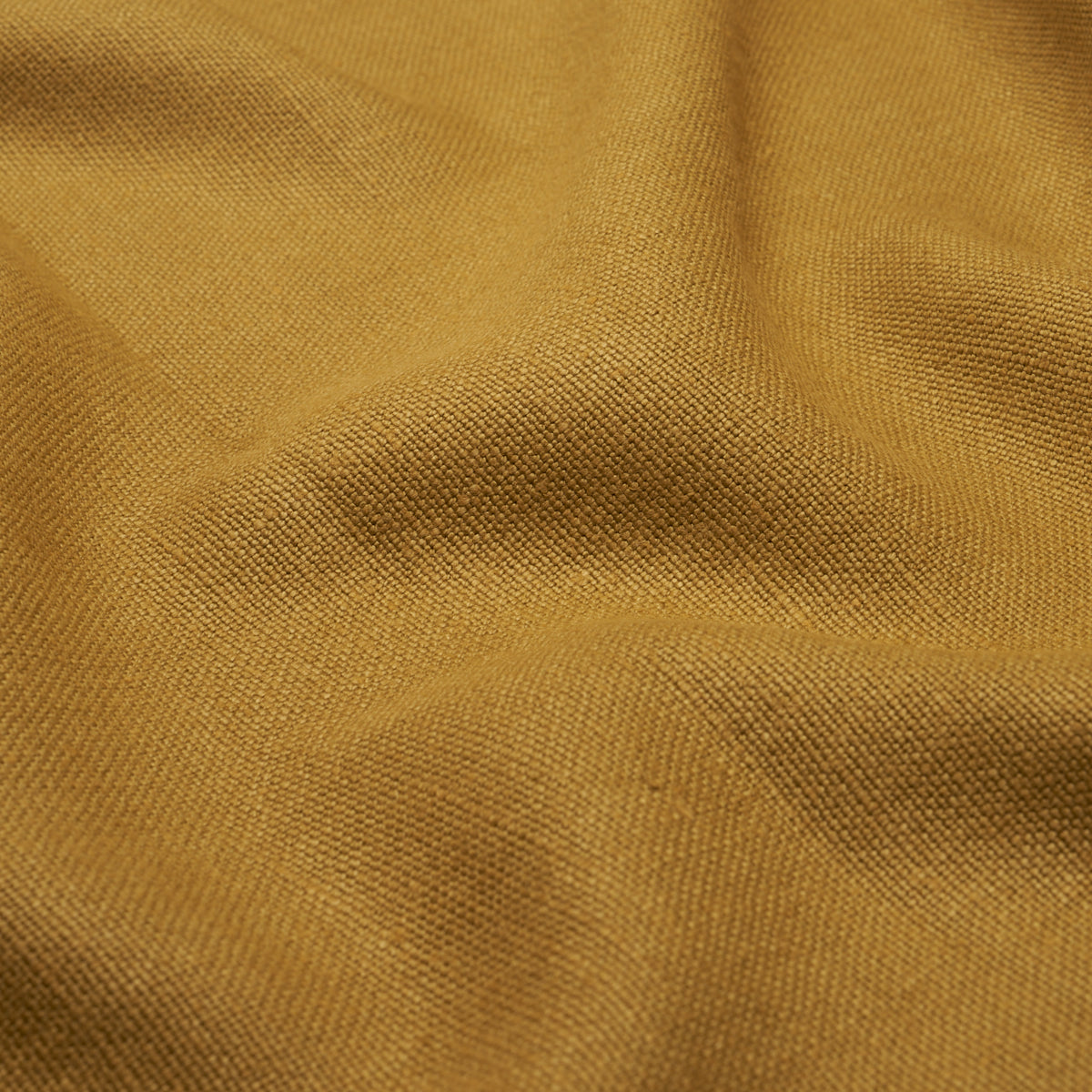 Schumacher 86464 PIET PERFORMANCE LINEN in OCHRE Fabric - AT