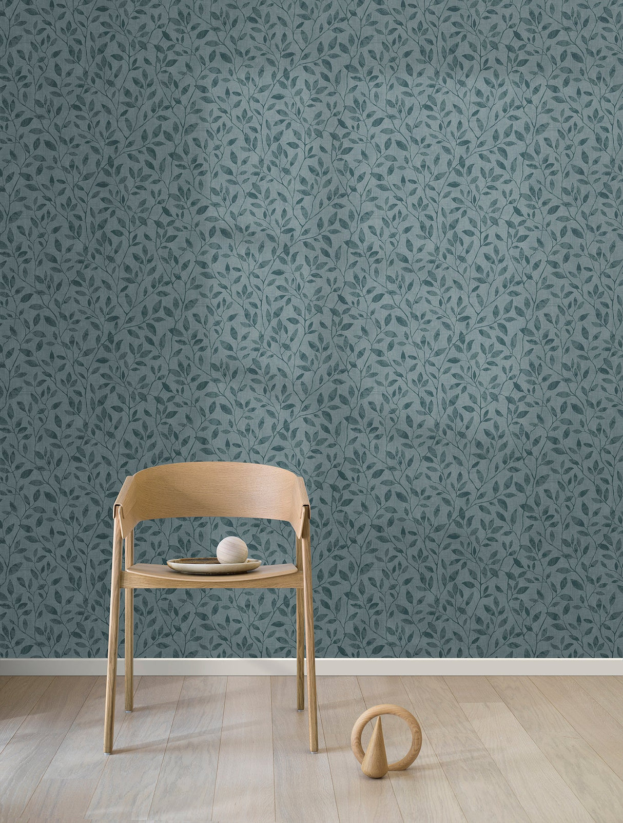 Engblad & Co 8836 Willow Dark Grey Silhouette Trail Wallpaper