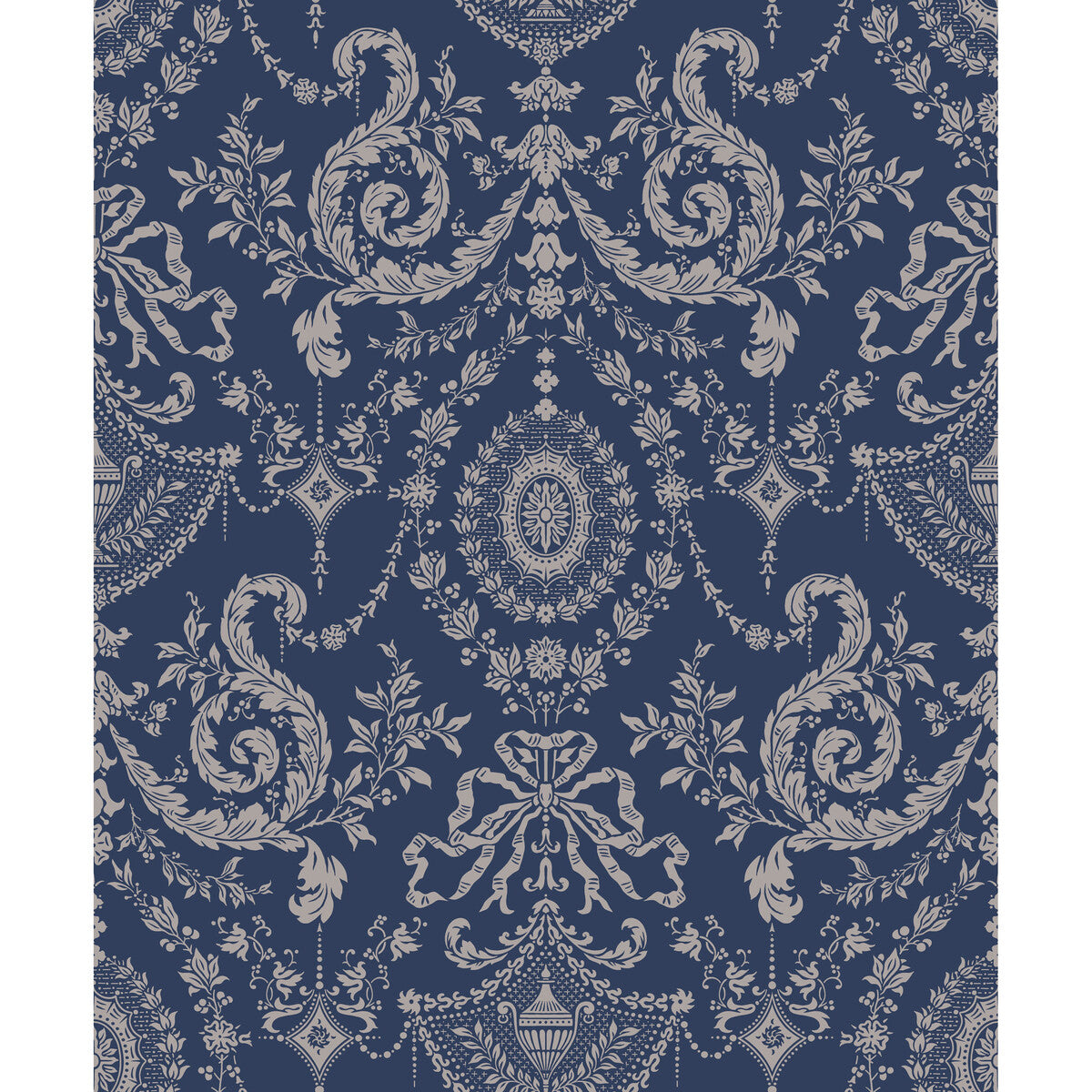 COLE & SON 88/10043.CS.0 WOOLVERSTON BLUE Wallpaper - Eade's Wallpaper