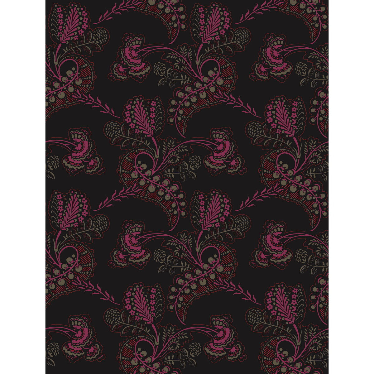 COLE & SON 88/4016.CS.0 HARTFORD NOIR Wallpaper - Eade's Wallpaper