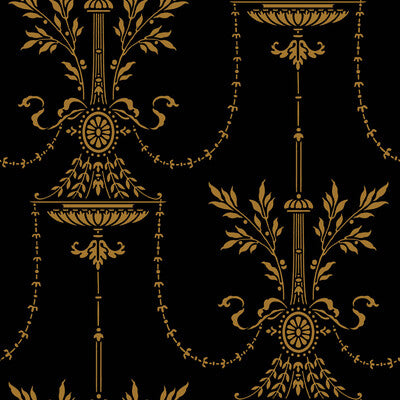 COLE & SON 88/7028.CS.0 DORSET NOIR Wallpaper - Eade's Wallpaper