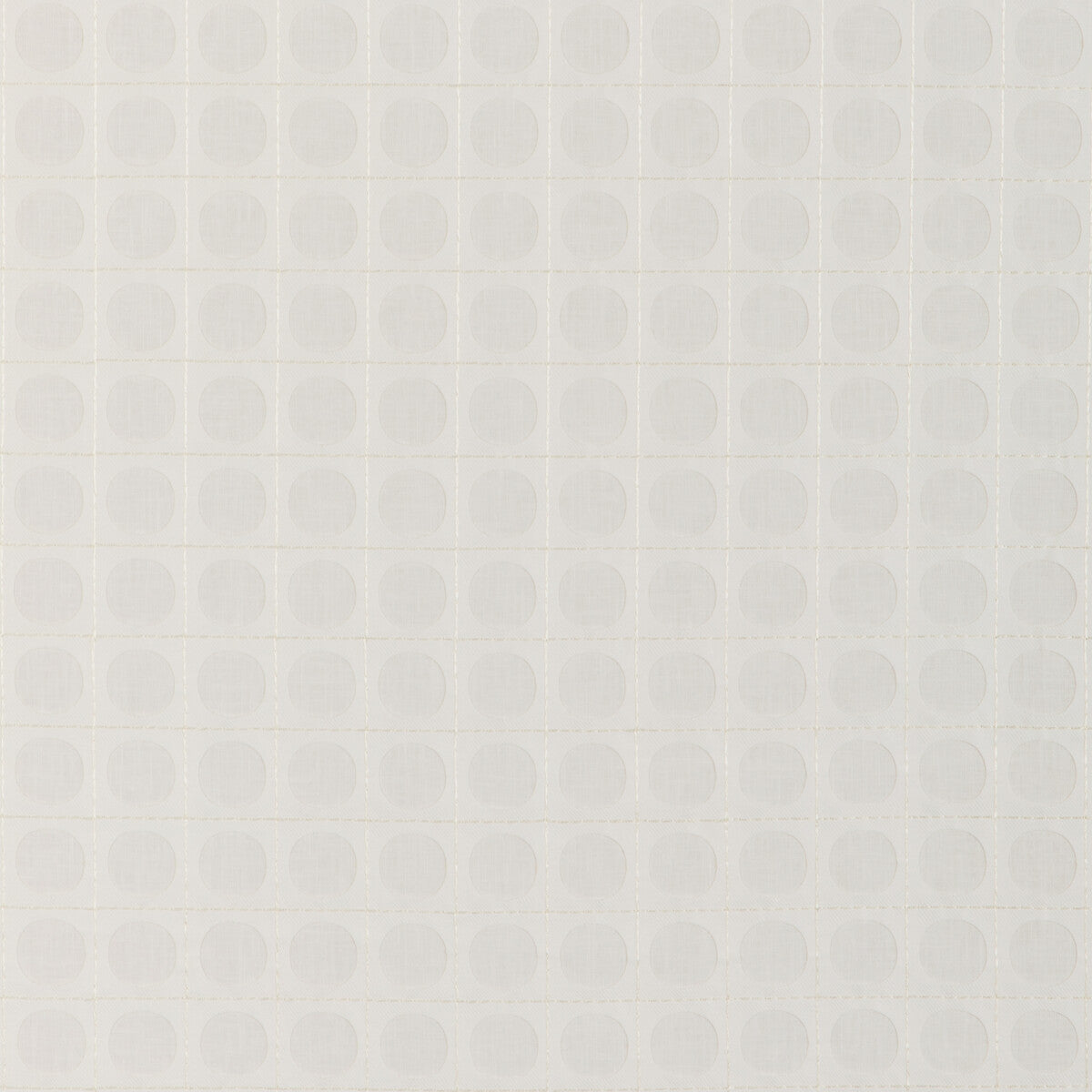 KRAVET BASICS 90008.101.0 LUNAR DOT IVORY Fabric - Eade's Wallpaper