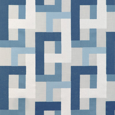 KRAVET BASICS 90009.51.0 FARNSWORTH OCEAN Fabric - Eade's Wallpaper