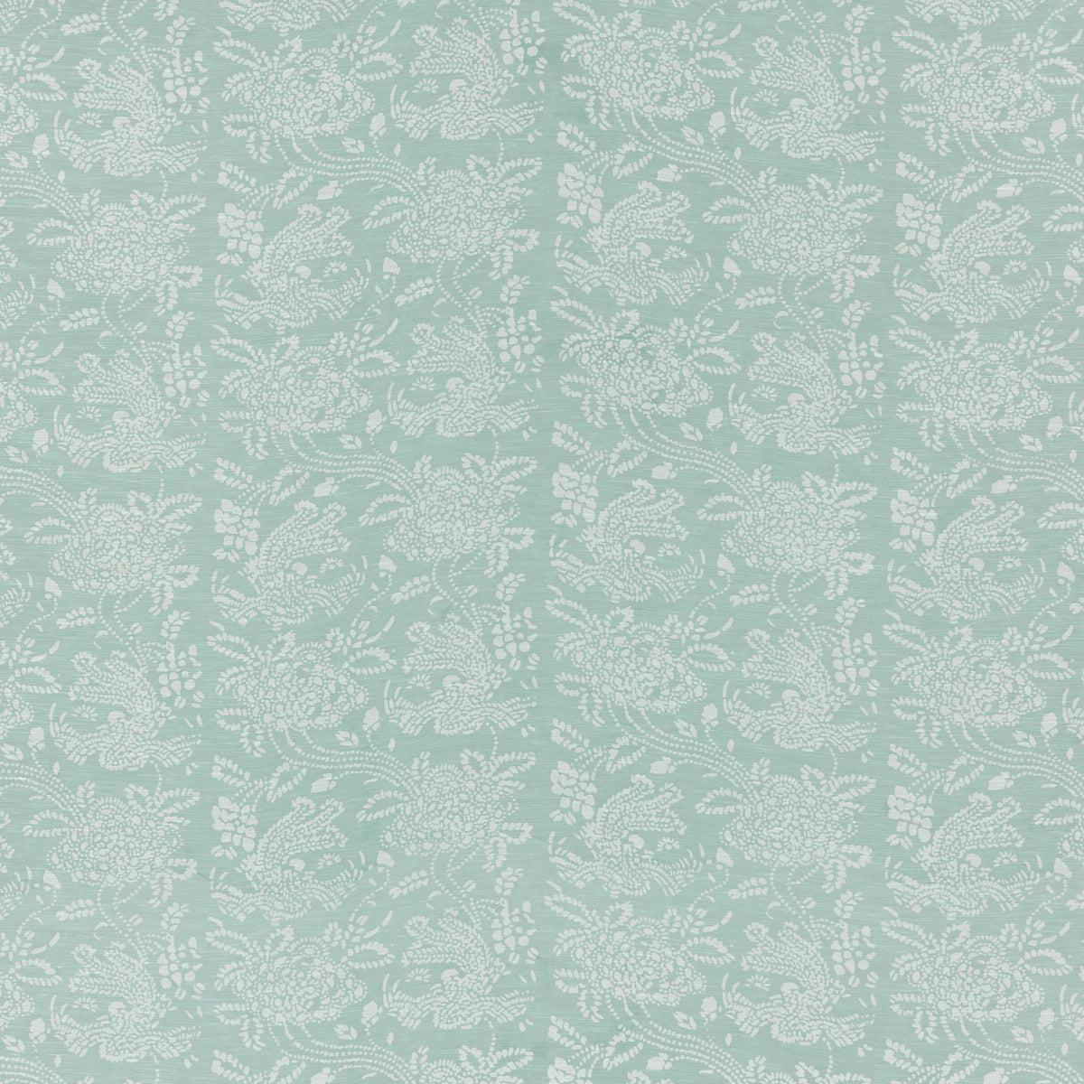 Schumacher 901S80 PEONY BY RAOUL in SEA Fabric - RAOUL TEXTI