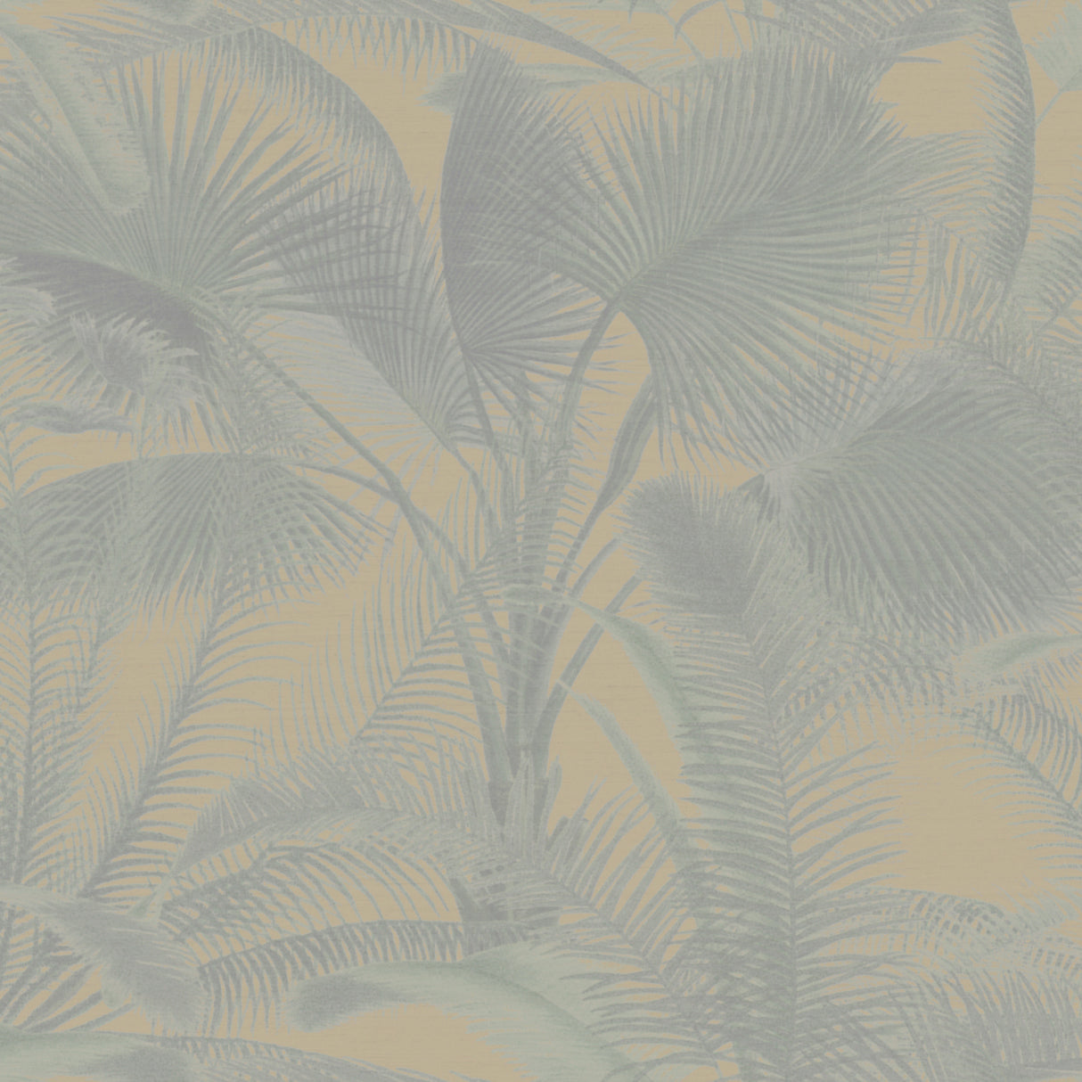 Armani AIDA 9021 in Blue on Beige Mural - Precious Fibers