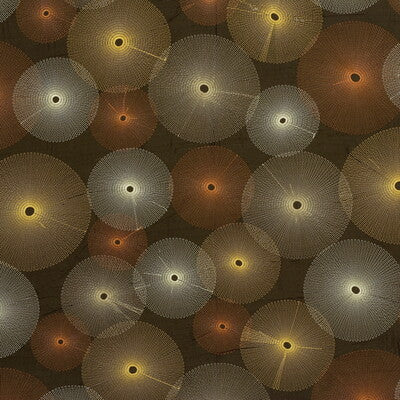 KRAVET DESIGN 9203.612.0 WHEELS BURNISHED Fabric - Eade's Wallpaper