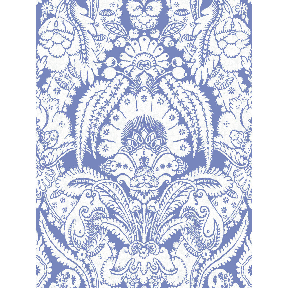 COLE & SON 94/2012.CS.0 CHATTERTON BLUE AND WHITE Wallpaper - Eade's Wallpaper