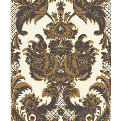 COLE & SON 94/3014.CS.0 WYNDHAM BLACK & GOLD Wallpaper - Eade's Wallpaper