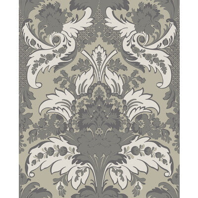 COLE & SON 94/5026.CS.0 ALDWYCH SILVER AND WHITE Wallpaper - Eade's Wallpaper