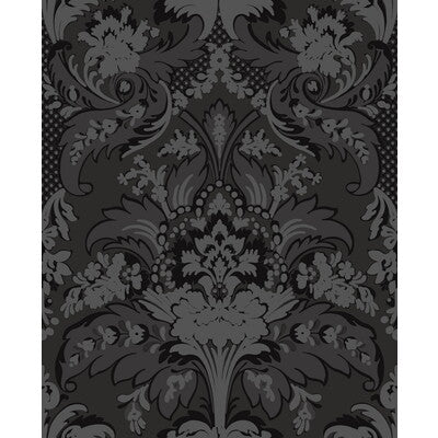 COLE & SON 94/5030.CS.0 ALDWYCH BLACK AND GRAPHITE Wallpaper - Eade's Wallpaper