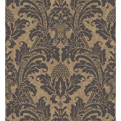 COLE & SON 94/6033.CS.0 BLAKE BLACK AND GOLD Wallpaper - Eade's Wallpaper