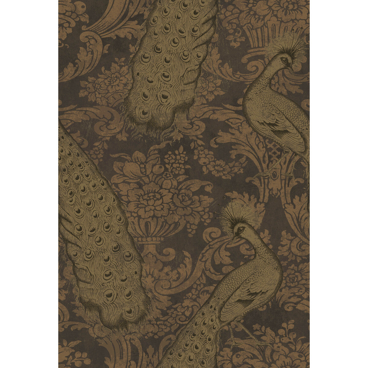 COLE & SON 94/7036.CS.0 BYRON BLACK AND GOLD Wallpaper - Eade's Wallpaper