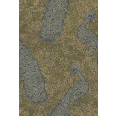 COLE & SON 94/7037.CS.0 BYRON TEAL AND PEWTER Wallpaper - Eade's Wallpaper