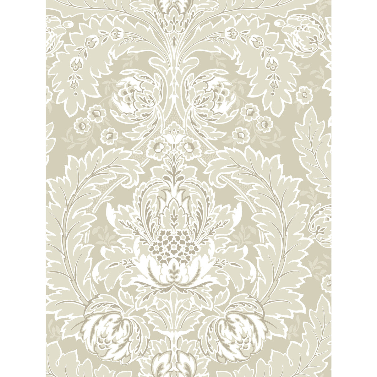 COLE & SON 94/9048.CS.0 COLERIDGE LINEN AND WHITE Wallpaper - Eade's Wallpaper