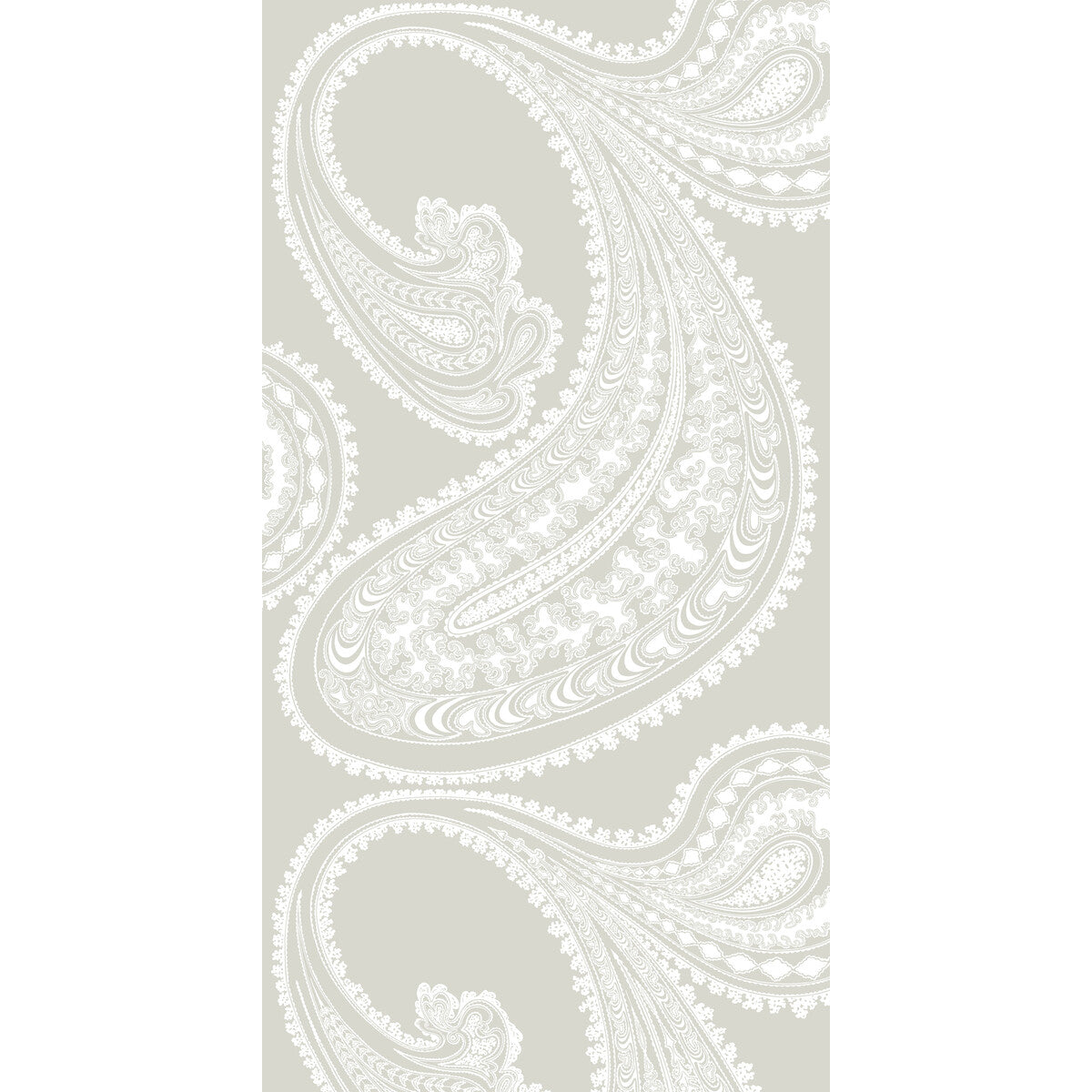 COLE & SON 95/2011.CS.0 RAJAPUR WHITE/LINEN Wallpaper - Eade's Wallpaper