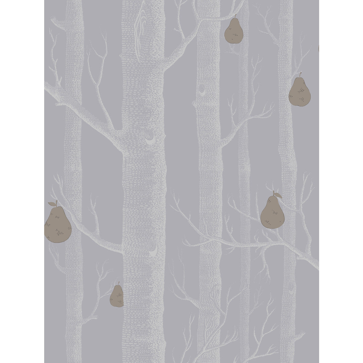 COLE & SON 95/5030.CS.0 WOODS & PEARS SLATE/SILVER Wallpaper - Eade's Wallpaper