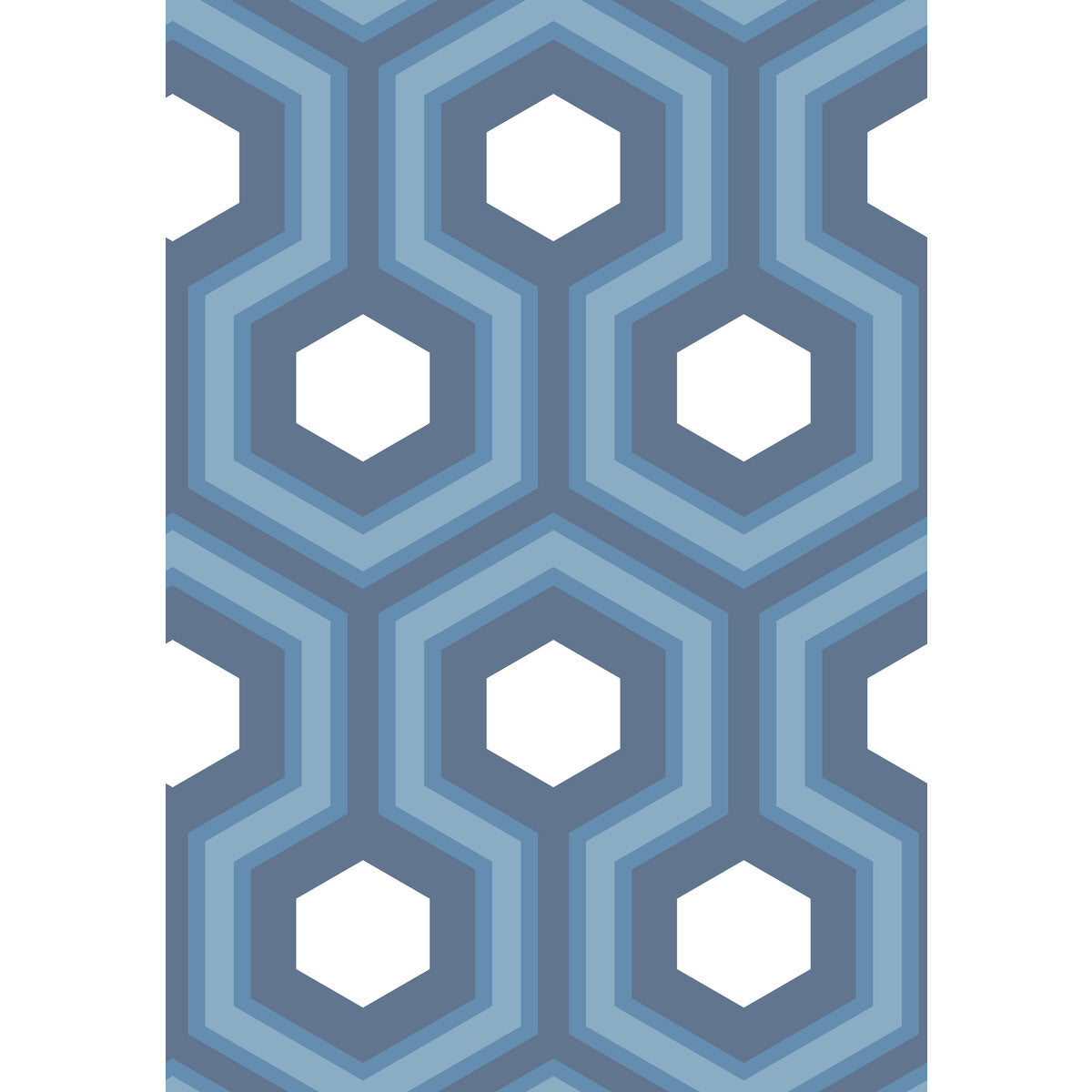 COLE & SON 95/6035.CS.0 HICKS GRAND BLUE Wallpaper - Eade's Wallpaper