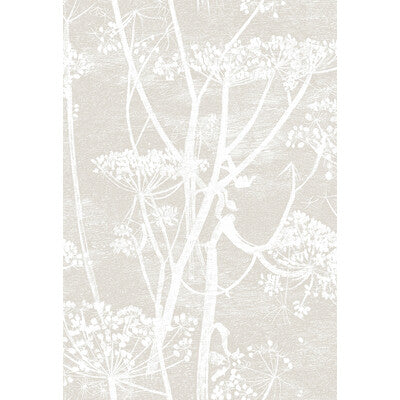 COLE & SON 95/9051.CS.0 COW PARSLEY LINEN/WHITE Wallpaper - Eade's Wallpaper