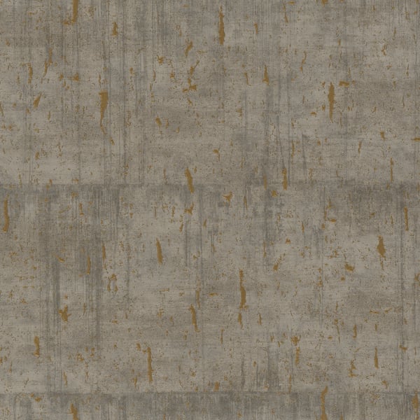 Galerie EA99120 Bronze Brown Aged Concrete - Eade's Wallpaper