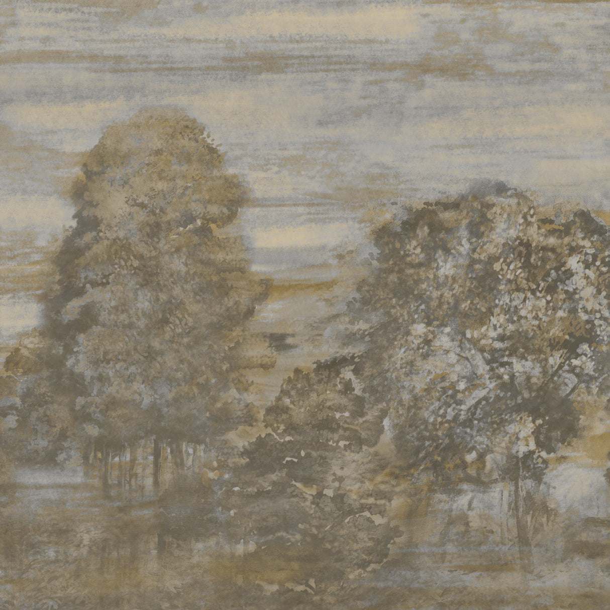 Armani SHAKESPEARE MURAL - 6 PANEL SET 9933 in Grey Mural -