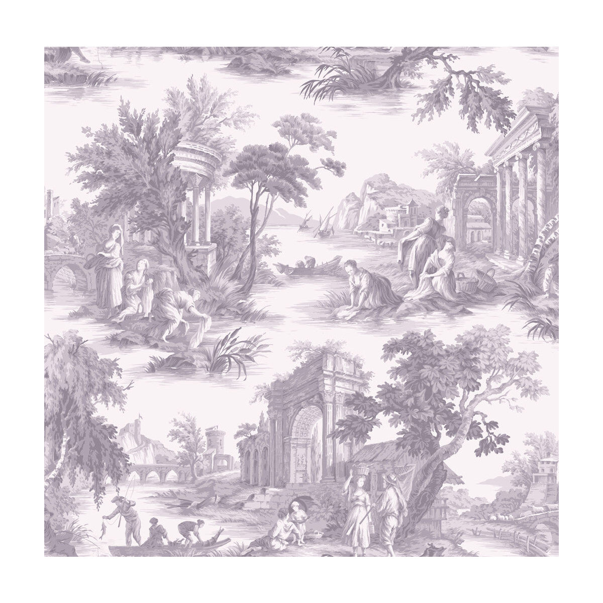COLE & SON 99/1002.CS.0 VILLANDRY DOVE GREY Wallpaper - Eade's Wallpaper