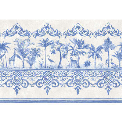 COLE & SON 99/10042.CS.0 ROU BORDER COBALT BLUE Wallpaper - Eade's Wallpaper