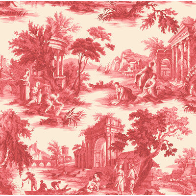 COLE & SON 99/1004.CS.0 VILLANDRY RED Wallpaper - Eade's Wallpaper