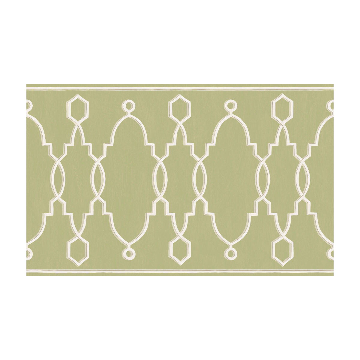 COLE & SON 99/3012.CS.0 PARTERRE BORDER LEAF GREEN Wallpaper - Eade's Wallpaper