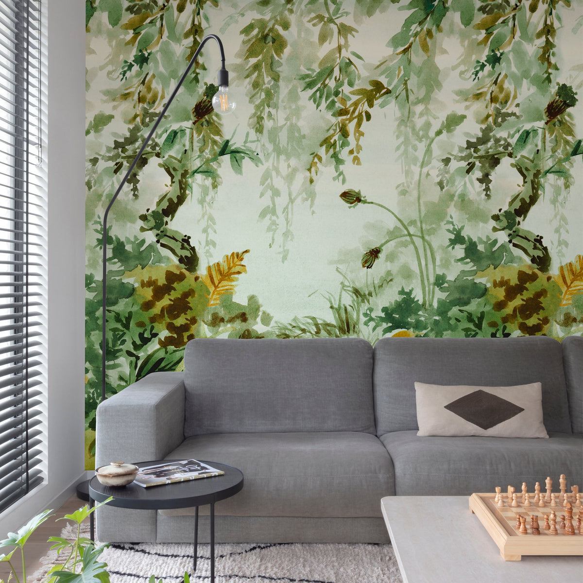 Galerie Orom II Photographic All-over Print Green Mural A522