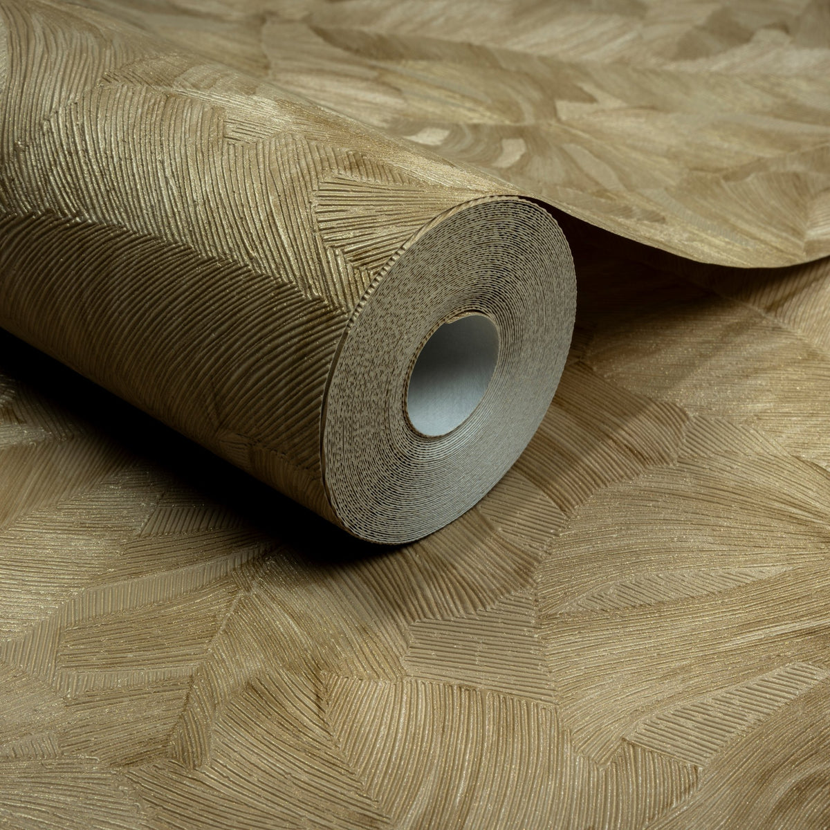 Galerie Karuna Branched Leaves Motive Gold Wallpaper KRA6760