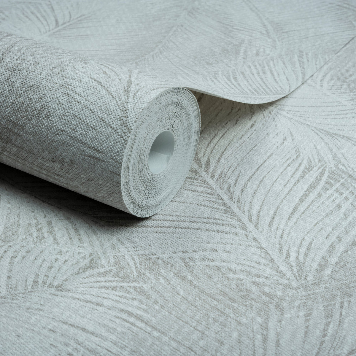 Galerie Arcadia Branched Leaves All-over Beige Wallpaper ARA