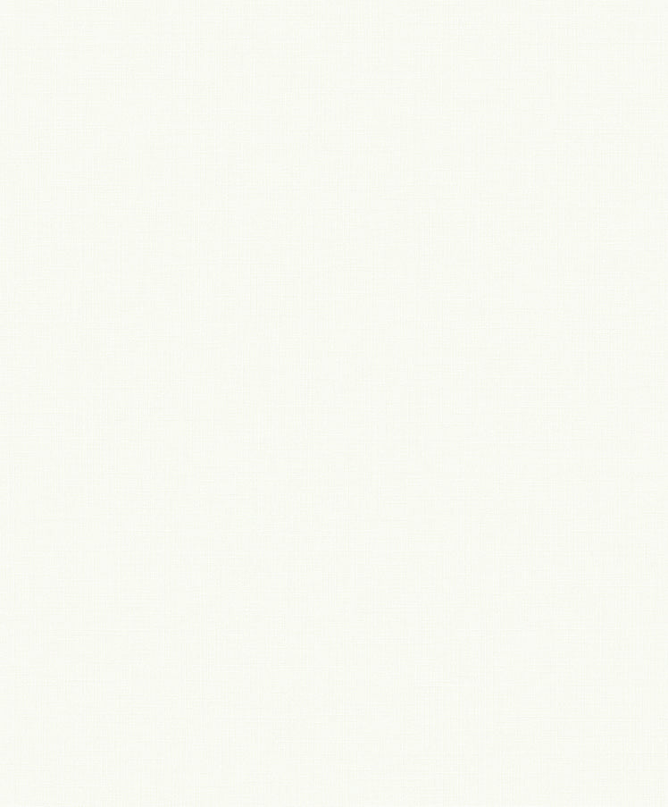 Galerie Inia Textile Plain White Wallpaper INA71001