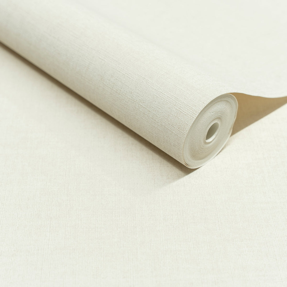 Galerie Inia Textile Plain Cream Wallpaper INA71002