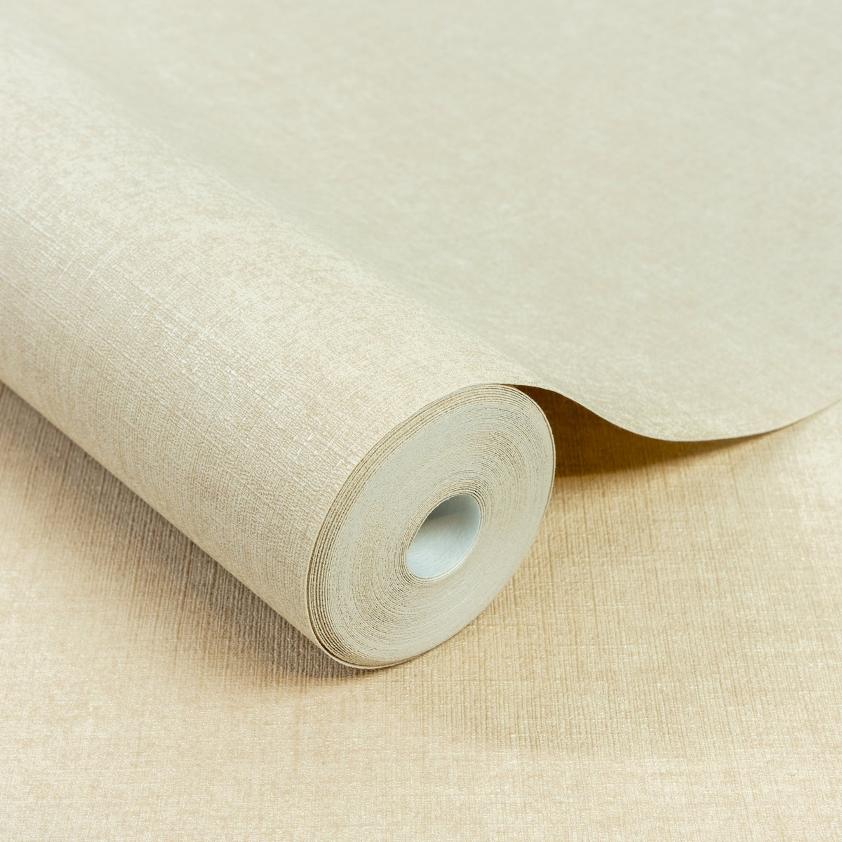 Galerie Inia Textile Plain Beige Wallpaper INA71006
