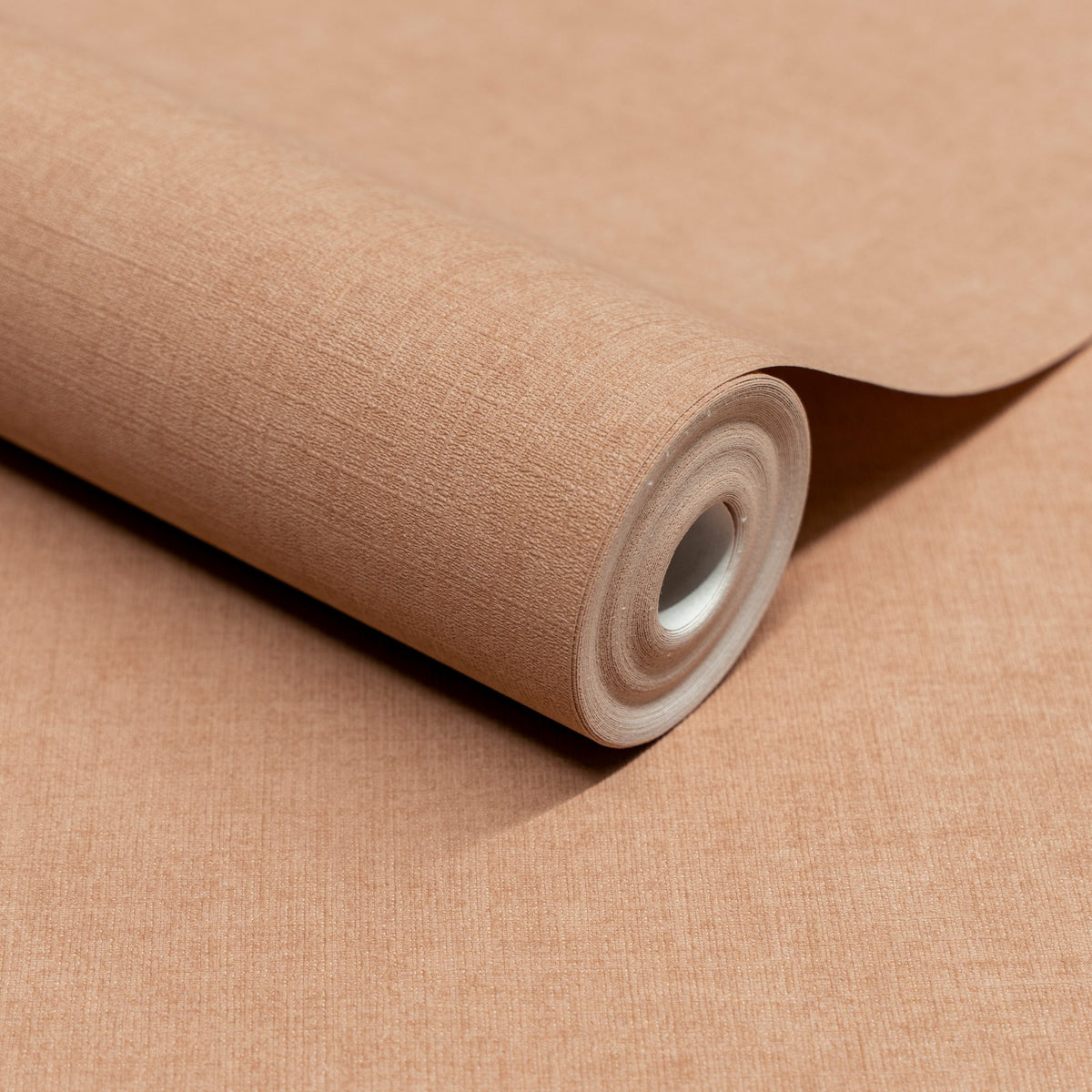 Galerie Inia Textile Plain Orange Wallpaper INA71010