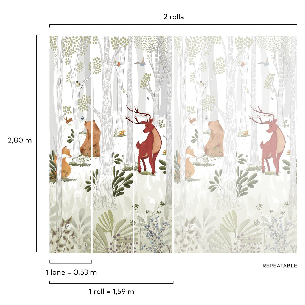 Galerie Orom II Photographic All-over Print Multi-colored Mu