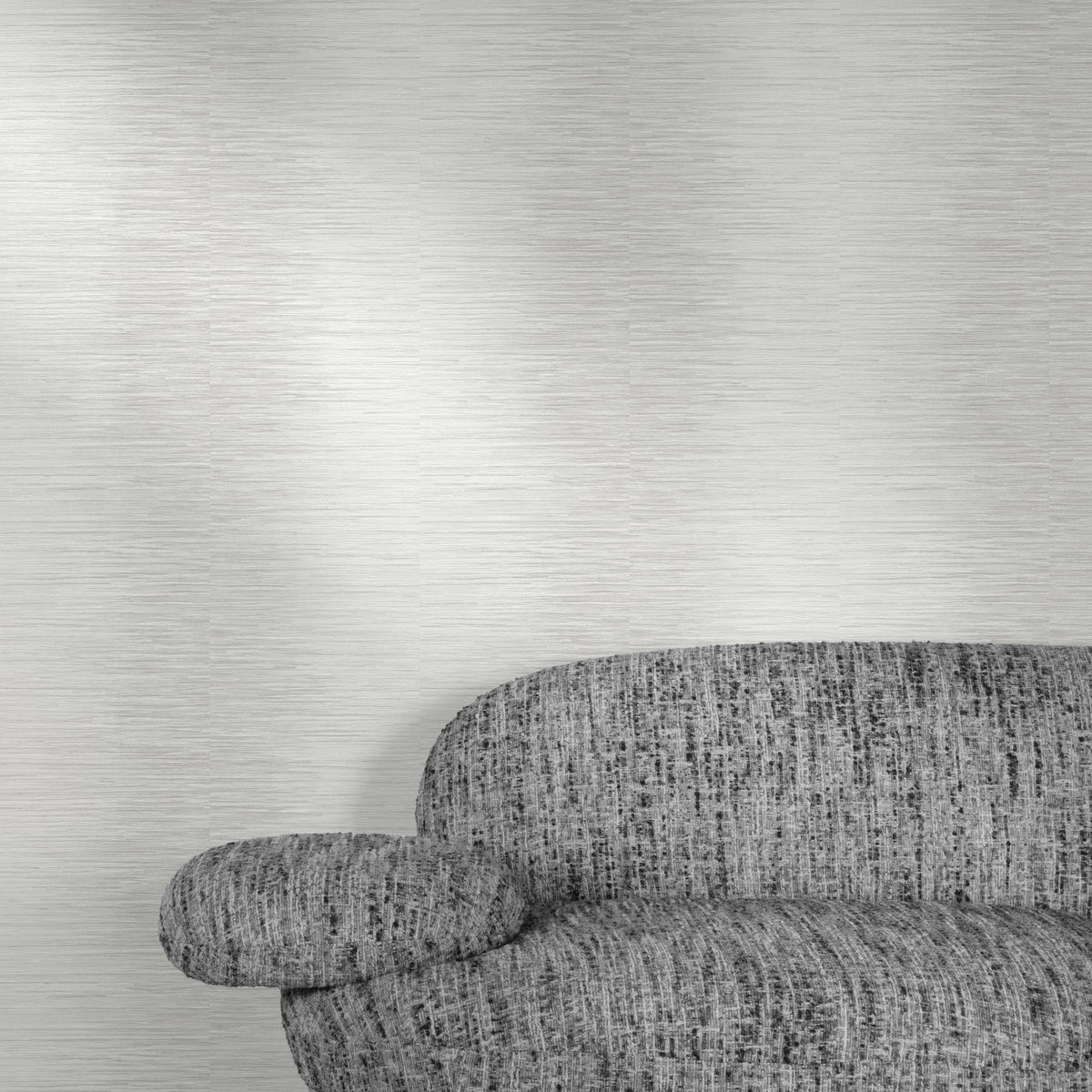 Galerie Textured Vibes Irregular Stripes Grey Wallpaper A779