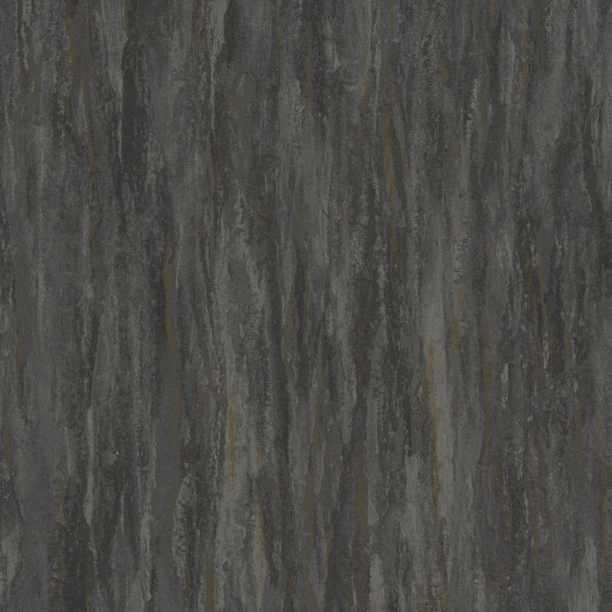 Galerie Textured Vibes Patinated Plain Black Wallpaper A7850