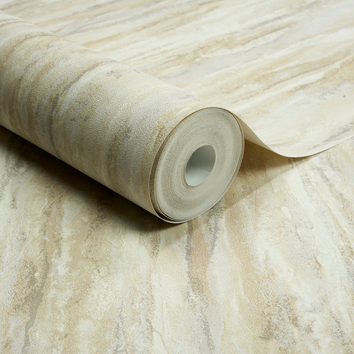 Galerie Textured Vibes Patinated Plain Beige Wallpaper A7850