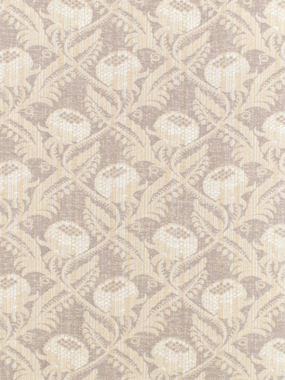 Scalamandre A7 000414PG SHADOW BOUTONNIERE Fabric - Eade's Wallpaper